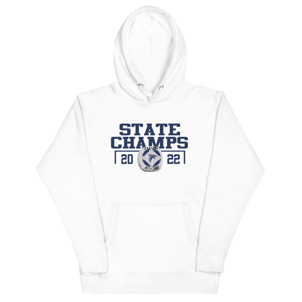 Turner High School Softball 2022 State Championship Ring Unisex Hoodie