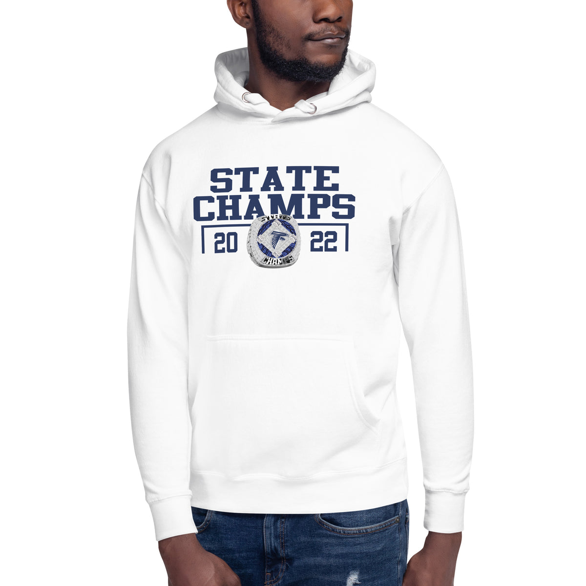 Turner High School Softball 2022 State Championship Ring Unisex Hoodie