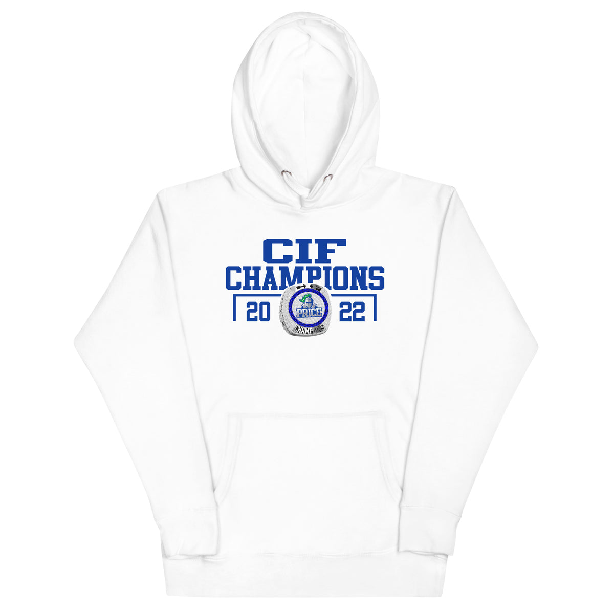 Frederick KC Price III Christian High School CIF Champions Unisex Hoodie