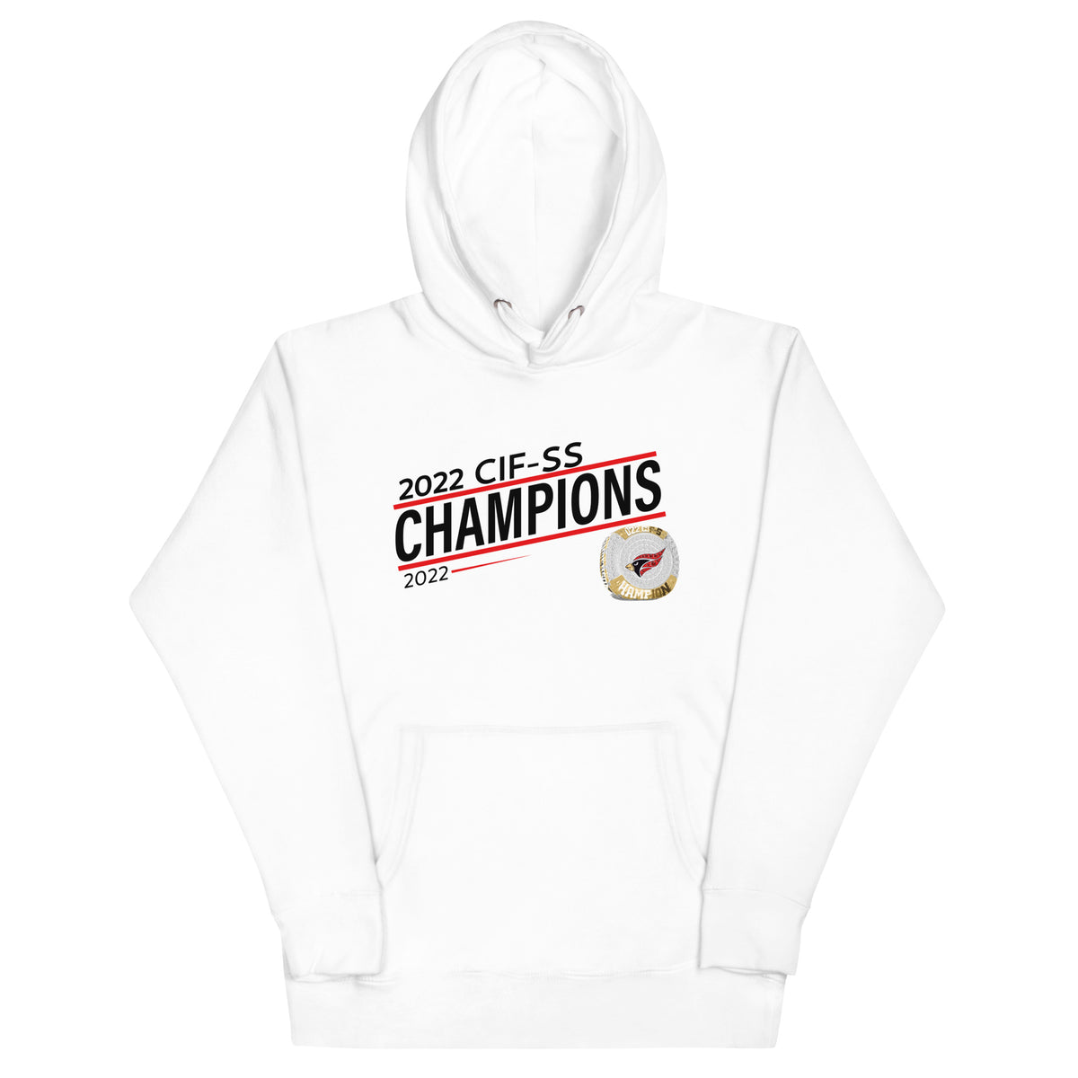 Lawndale High School 2022 CIF-SS Championship Ring Unisex Hoodie
