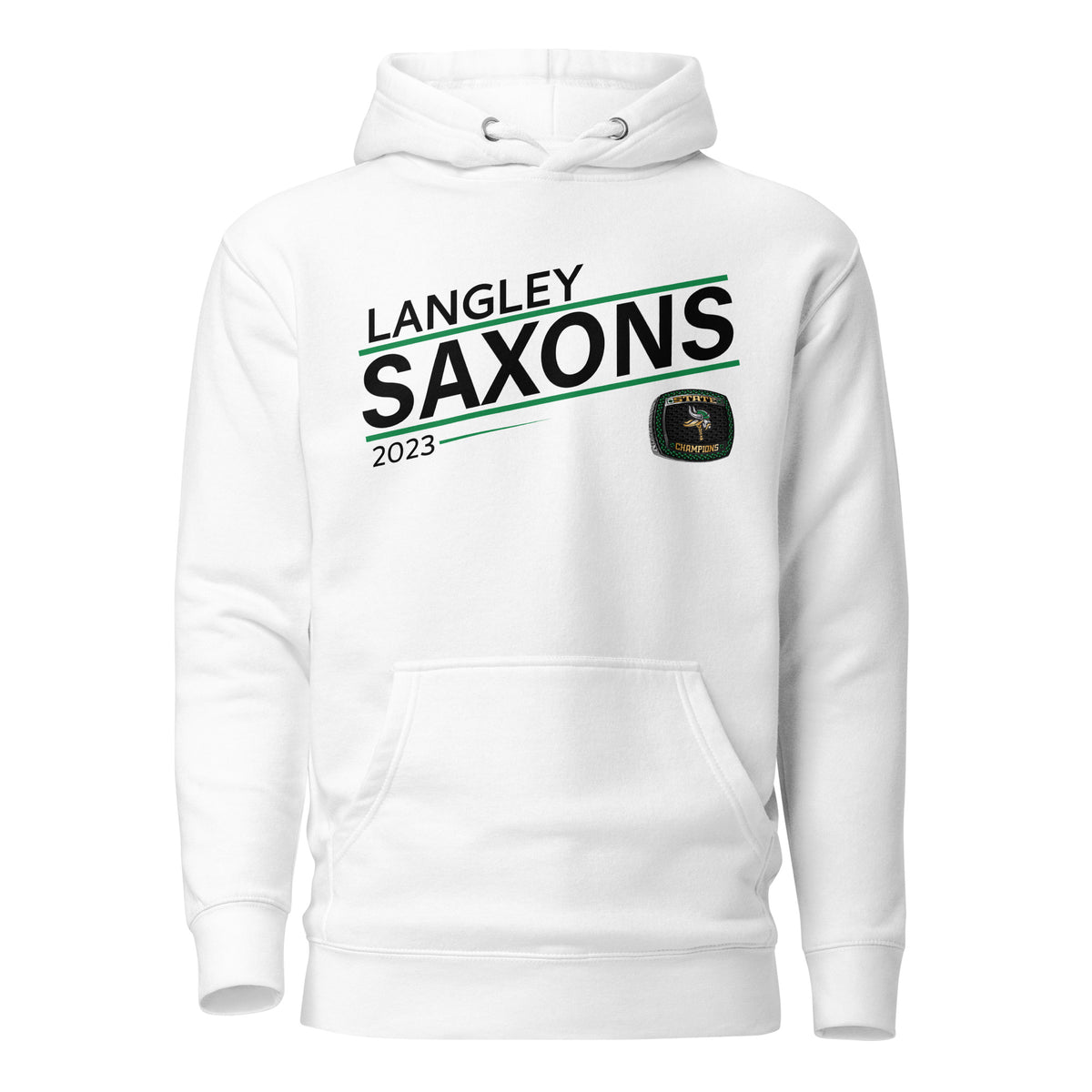 Langley Saxon Ice Hockey Hockey -Men's 2023 Unisex Hoodie