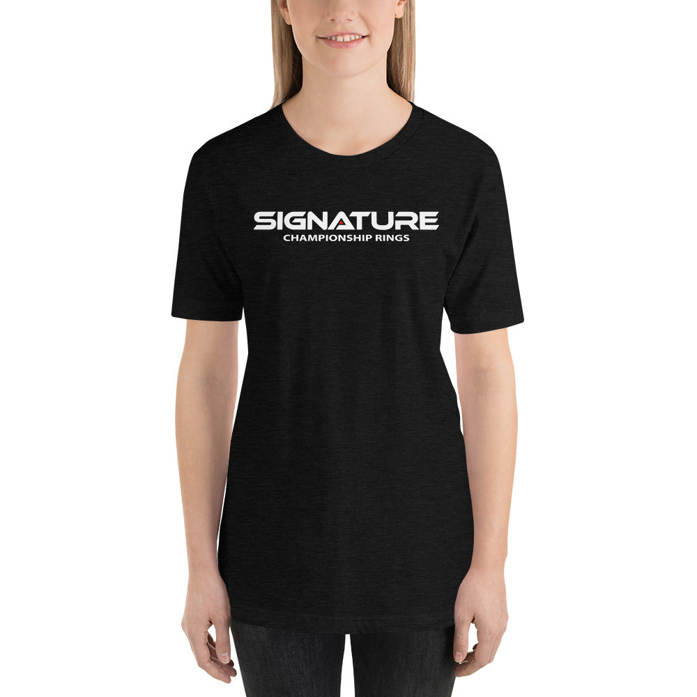 Signature White Logo Unisex T-Shirt