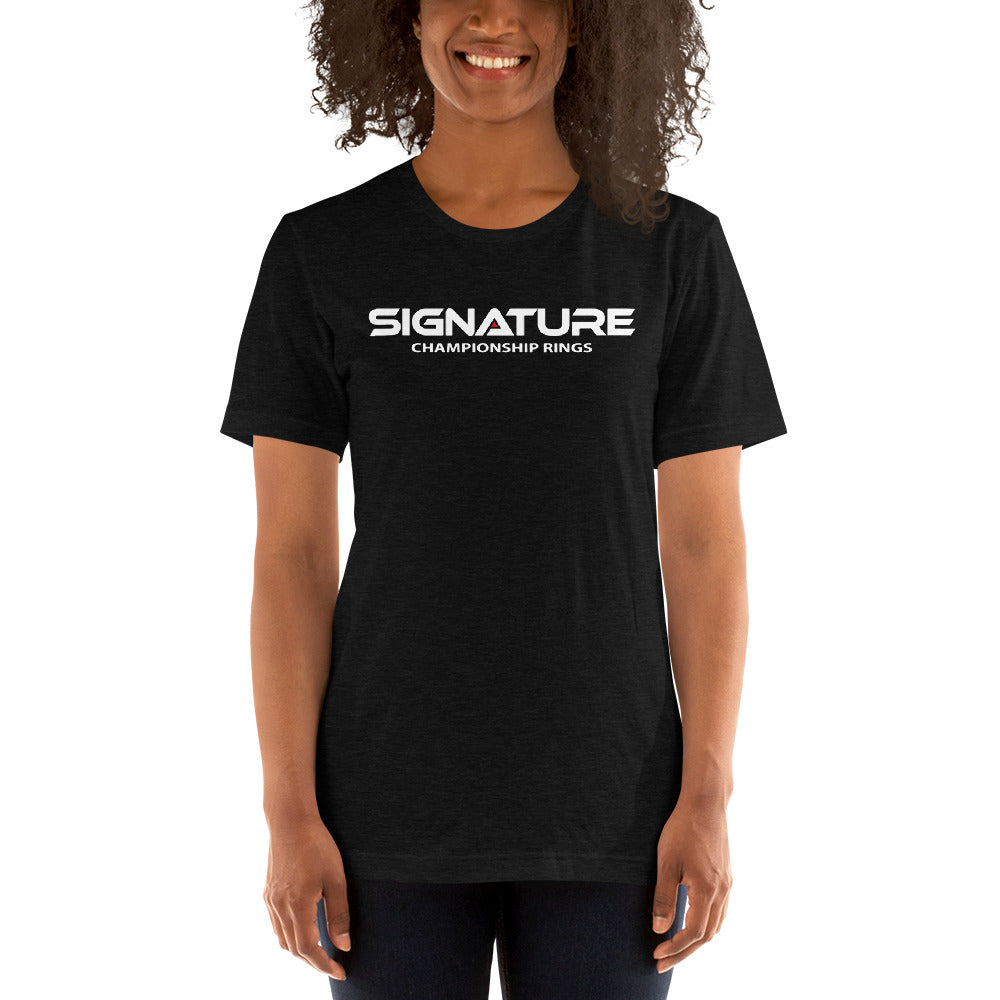 Signature White Logo Unisex T-Shirt