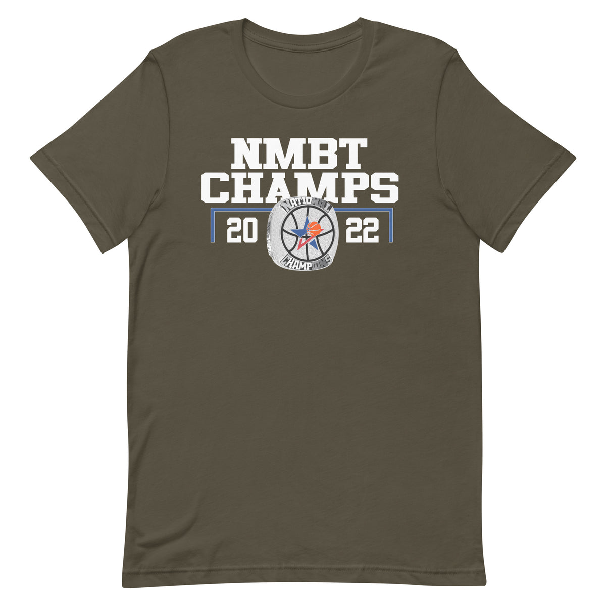 JBSA-Lackland 2022 NMBT Championship Ring (Blue Line) Unisex t-shirt