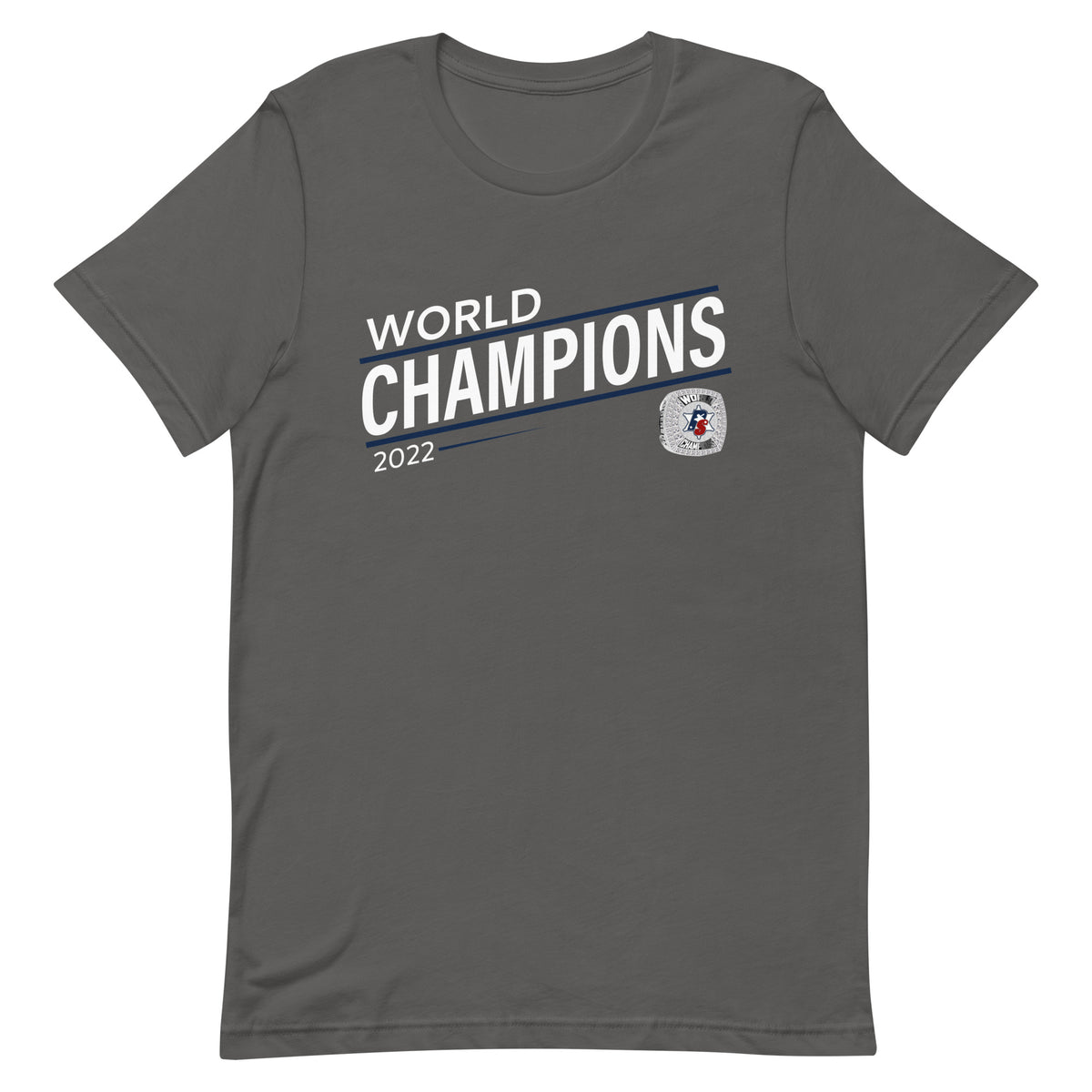 Police Softball Blue Line 2022 World Championship Ring Unisex t-shirt