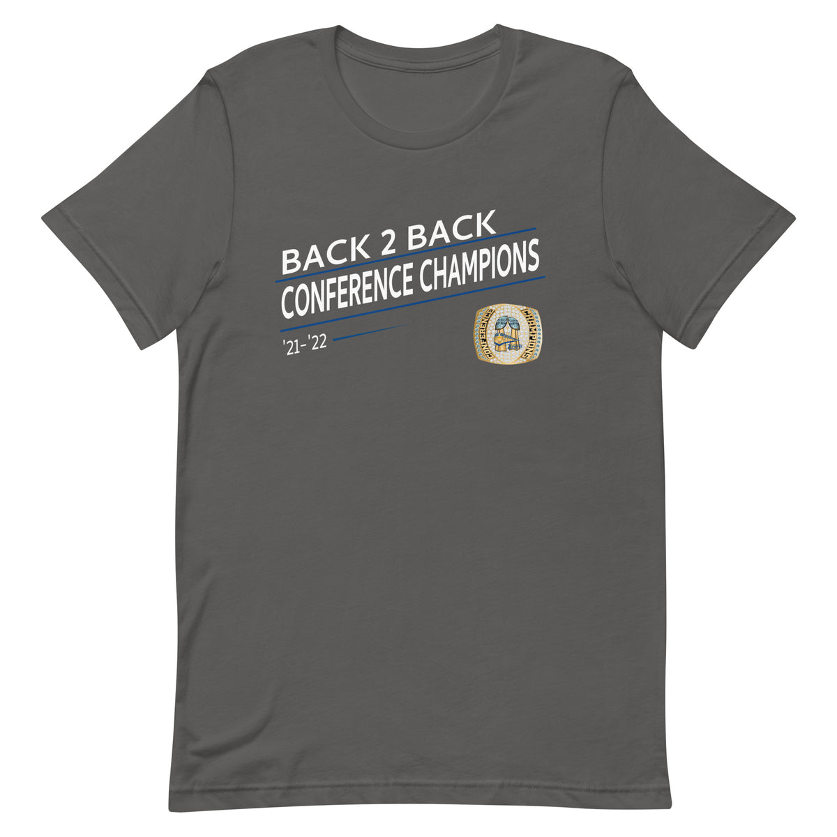 St. Mary Catholic ’21-’22 Back 2 Back Conference Championship Ring Unisex t-shirt
