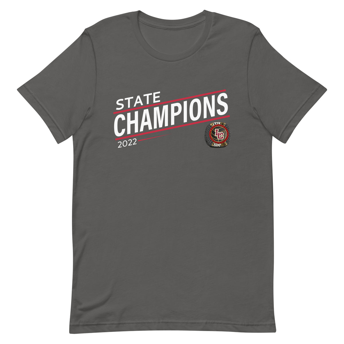 Lincoln Christian High School 2022 State Championship Ring Unisex t-shirt