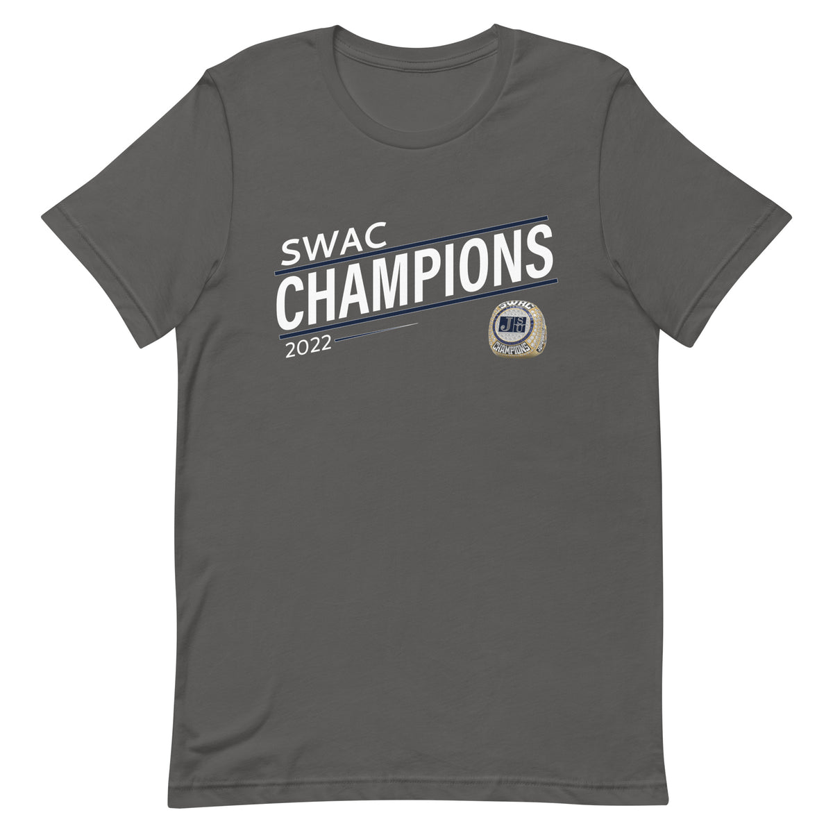 Jackson State University 2022 SWAC Championship Ring Unisex t-shirt