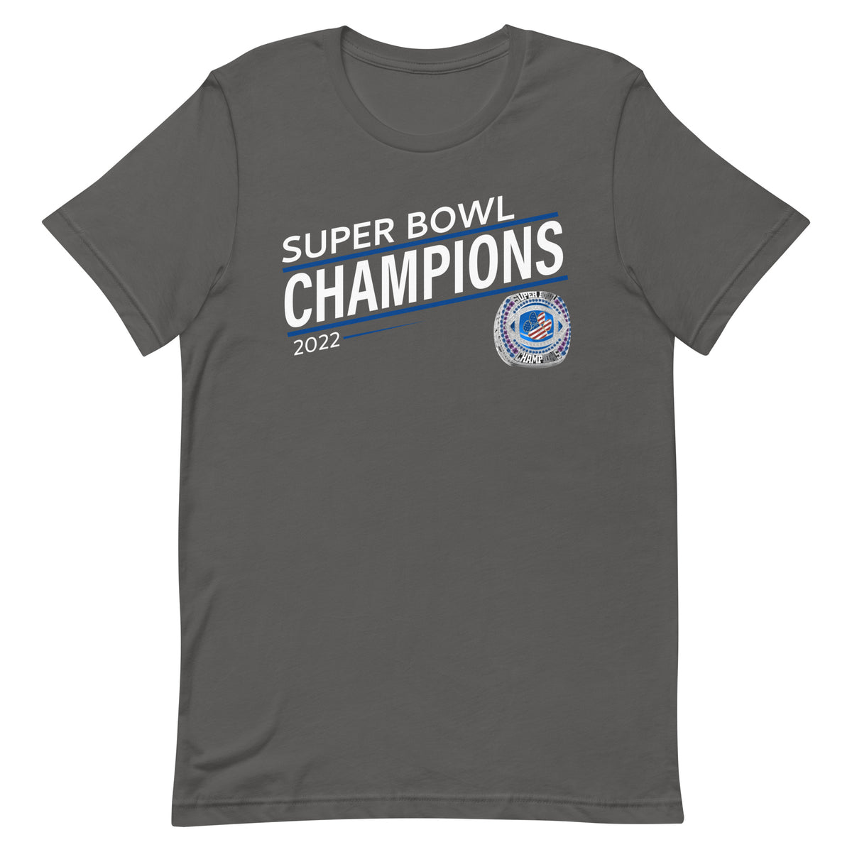 Wilmington Bobcats 2022 Super Bowl Championship Ring Unisex t-shirt