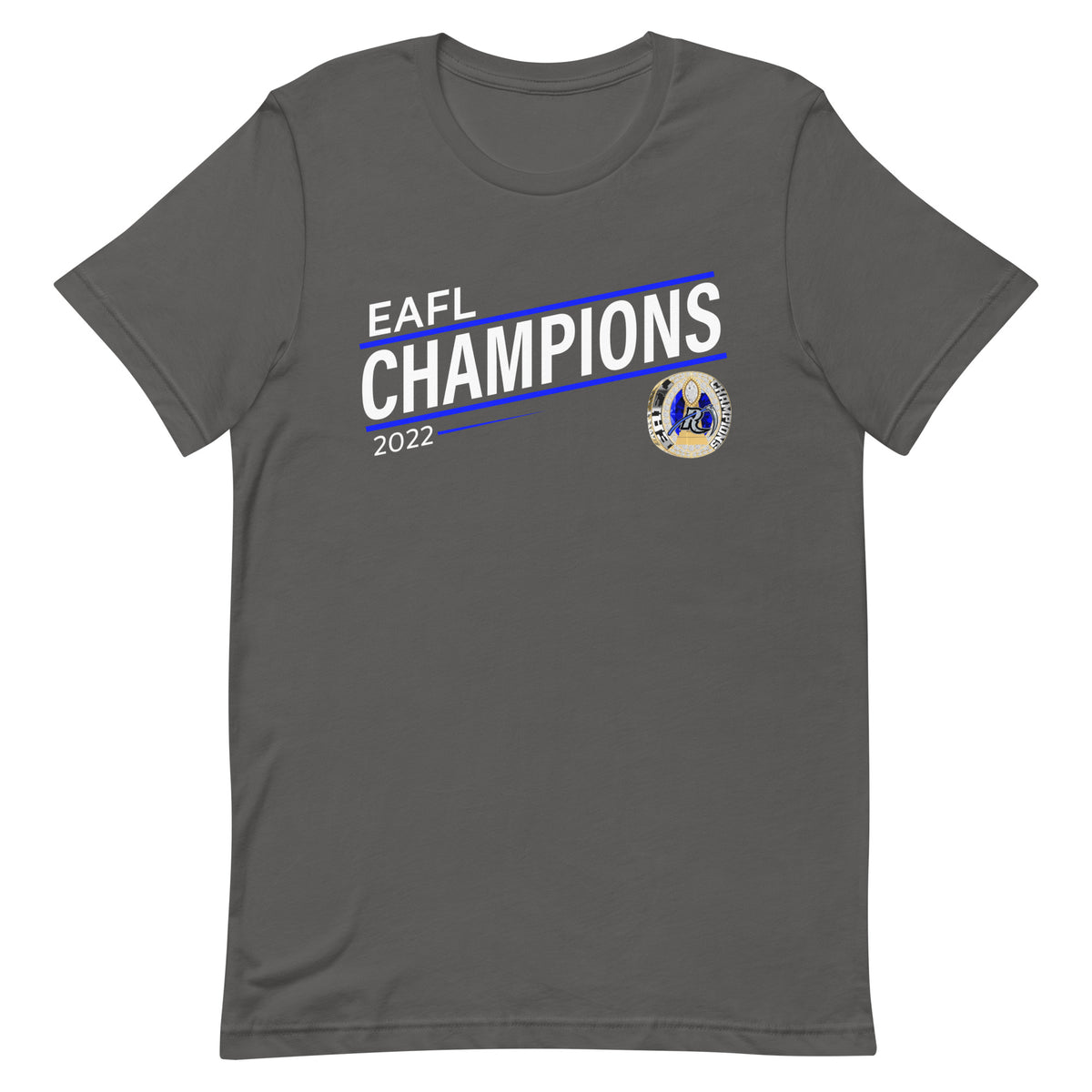Bay Area Reapers 2022 EAFL Championship Ring Unisex t-shirt