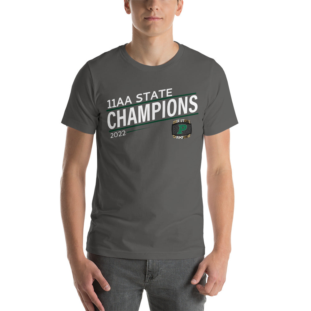 Theodore F Riggs High School 2022 11AA State Championship Ring Unisex t-shirt