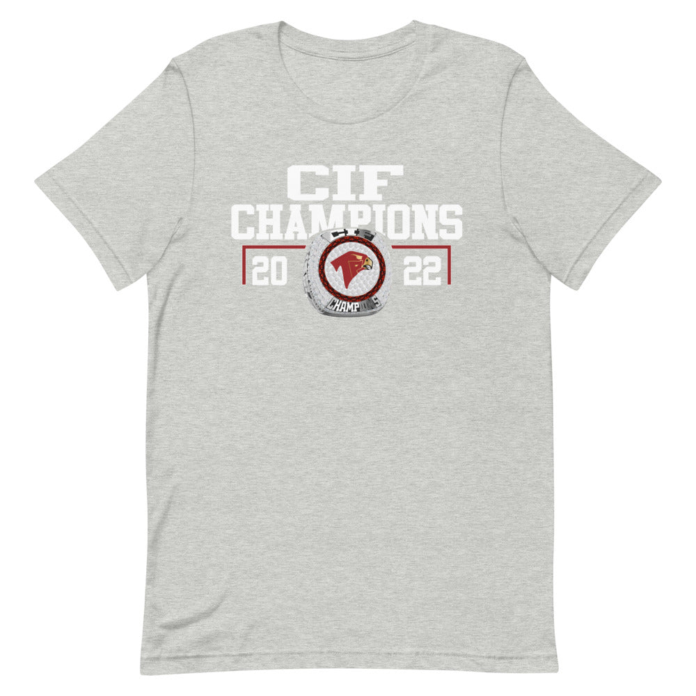Torrey Pines CIF Champions Short-sleeve unisex t-shirt