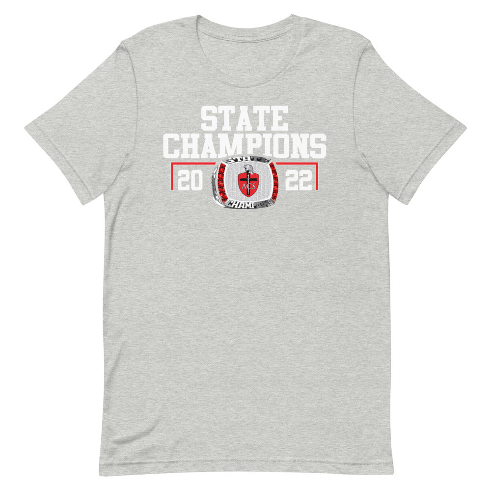 Angleton Christian Basketball State Champions Short-sleeve unisex t-shirt