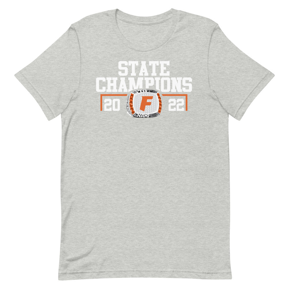 Fallston High School State Champions Short-sleeve unisex t-shirt