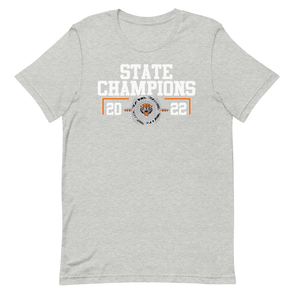 Ridgefield High State Champions Short-sleeve unisex t-shirt