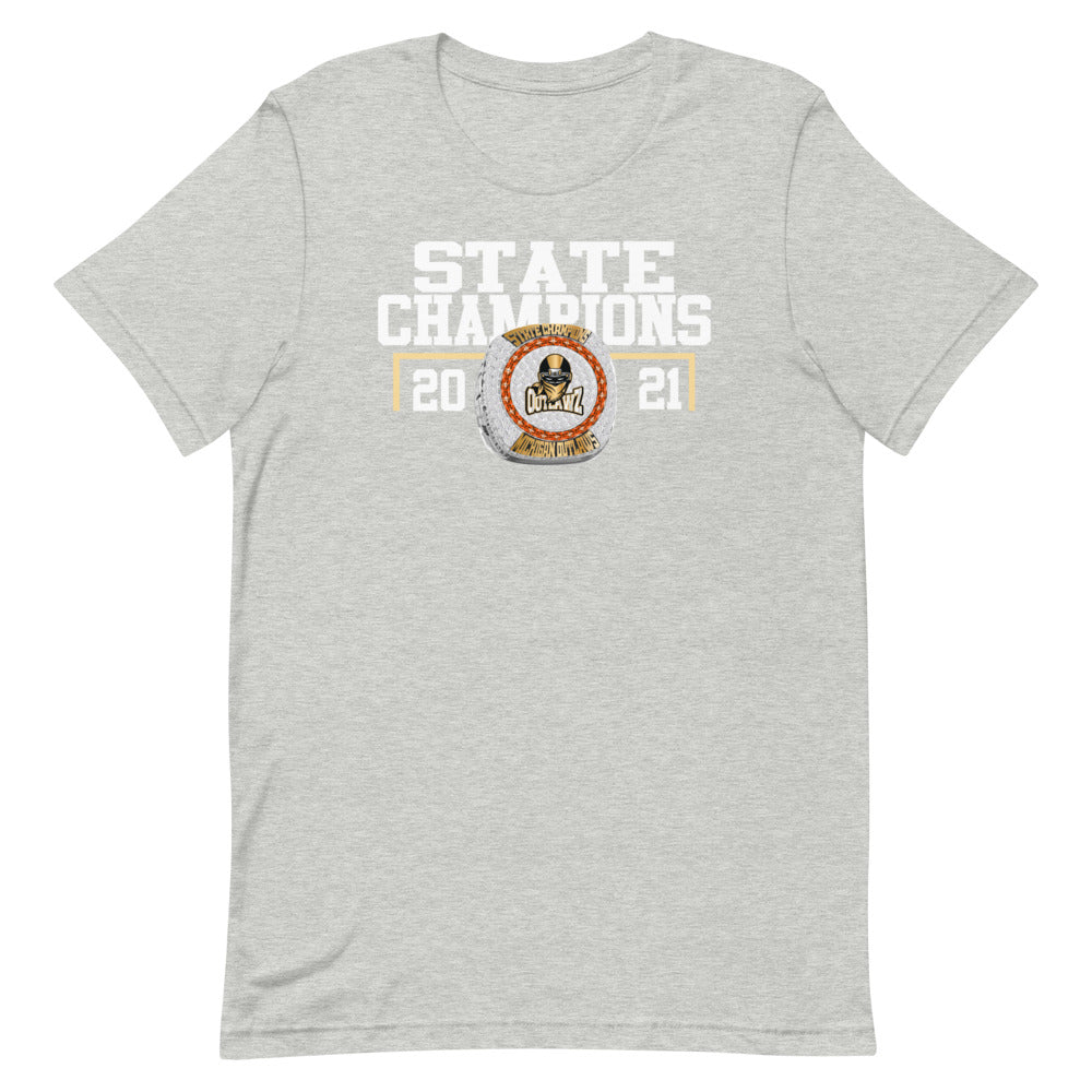 Michigan Outlawz State Champions Short-sleeve unisex t-shirt