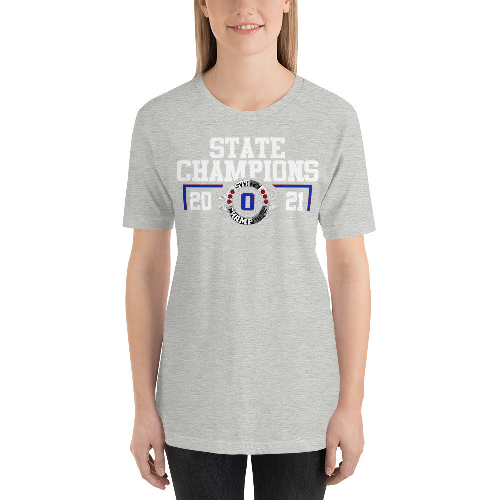 Oskaloosa High School State Champions Short-sleeve unisex t-shirt