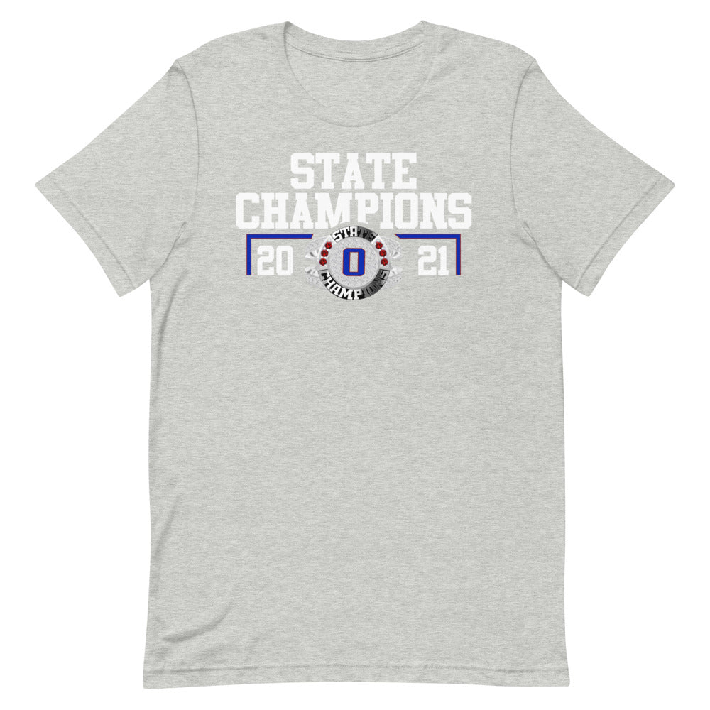 Oskaloosa High School State Champions Short-sleeve unisex t-shirt