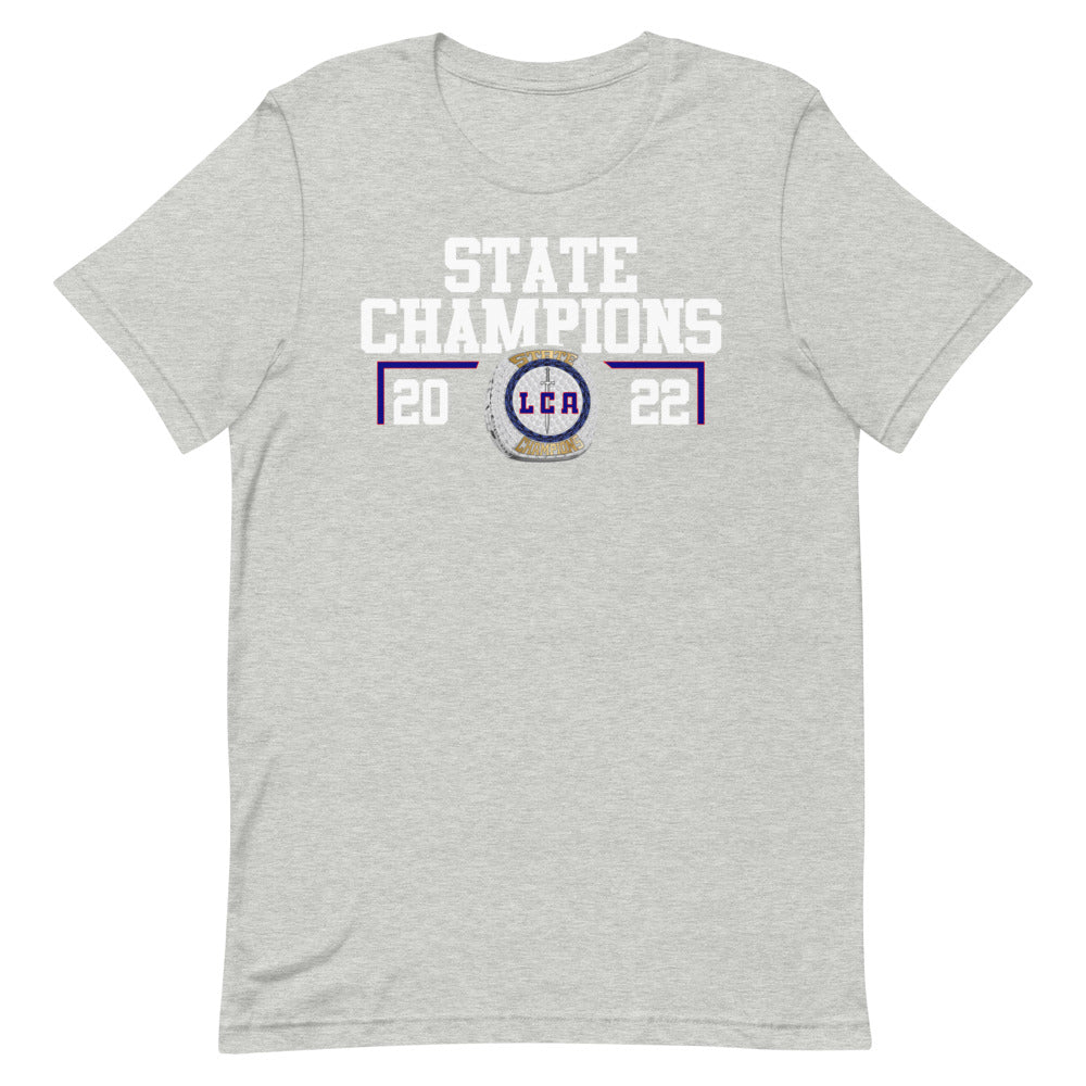 Lafayette Christian Academy State Champions Short-sleeve unisex t-shirt