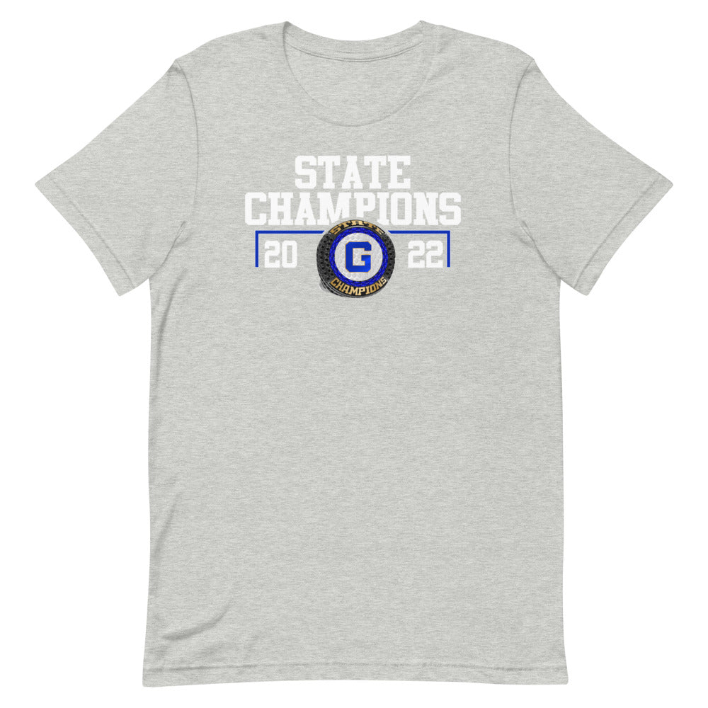 Goddard High School State Champions Short-sleeve unisex t-shirt