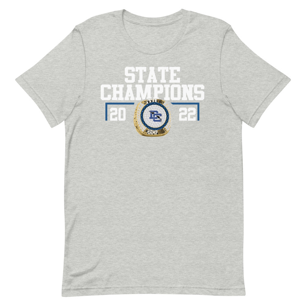Dallas Christian High School State Champions Short-sleeve unisex t-shirt