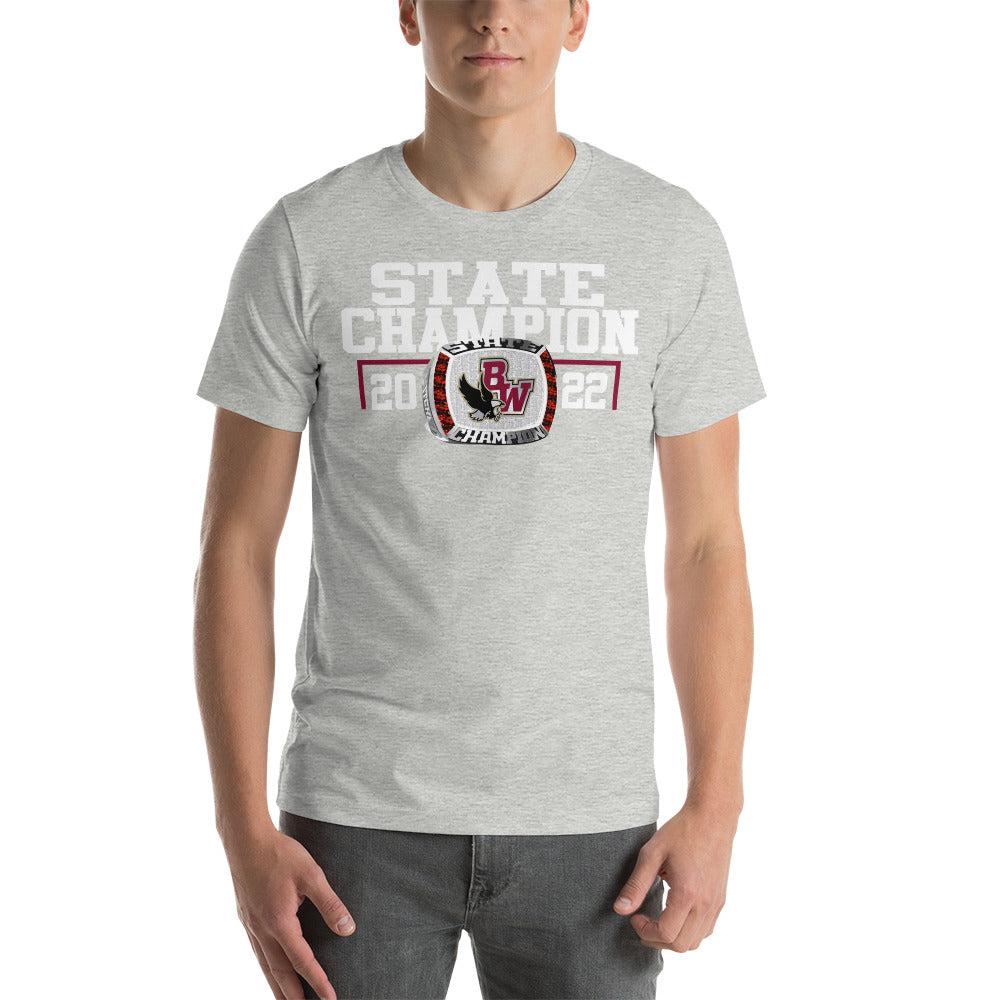 Lakeshore High School Wrestling State Champions Short-sleeve unisex t-shirt