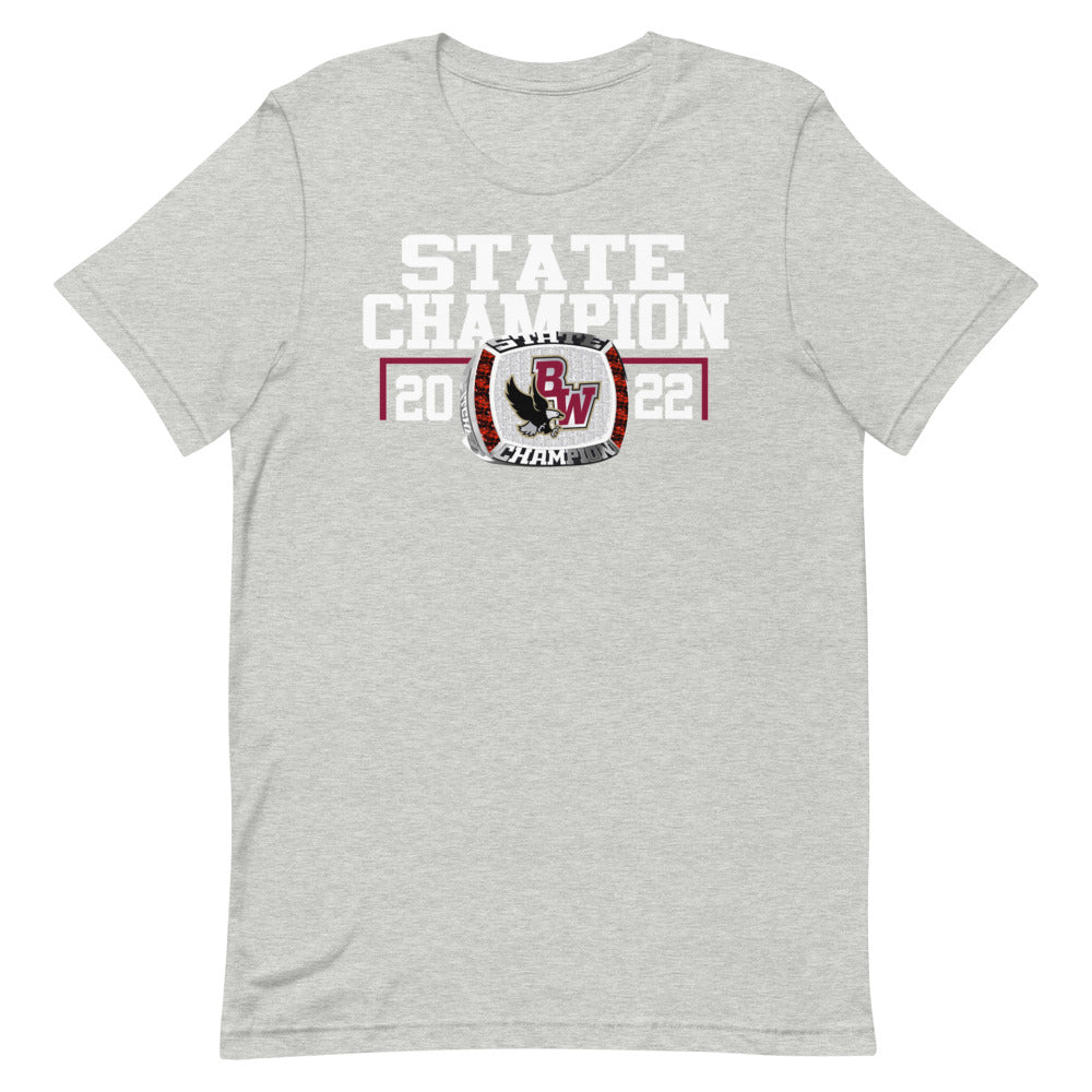 Lakeshore High School Wrestling State Champions Short-sleeve unisex t-shirt