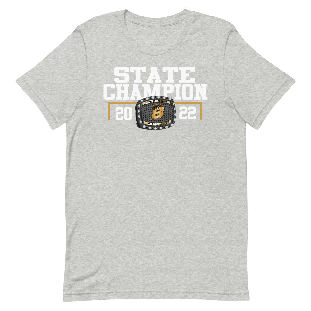 Bradley Central Wrestling State Champion Short-sleeve unisex t-shirt