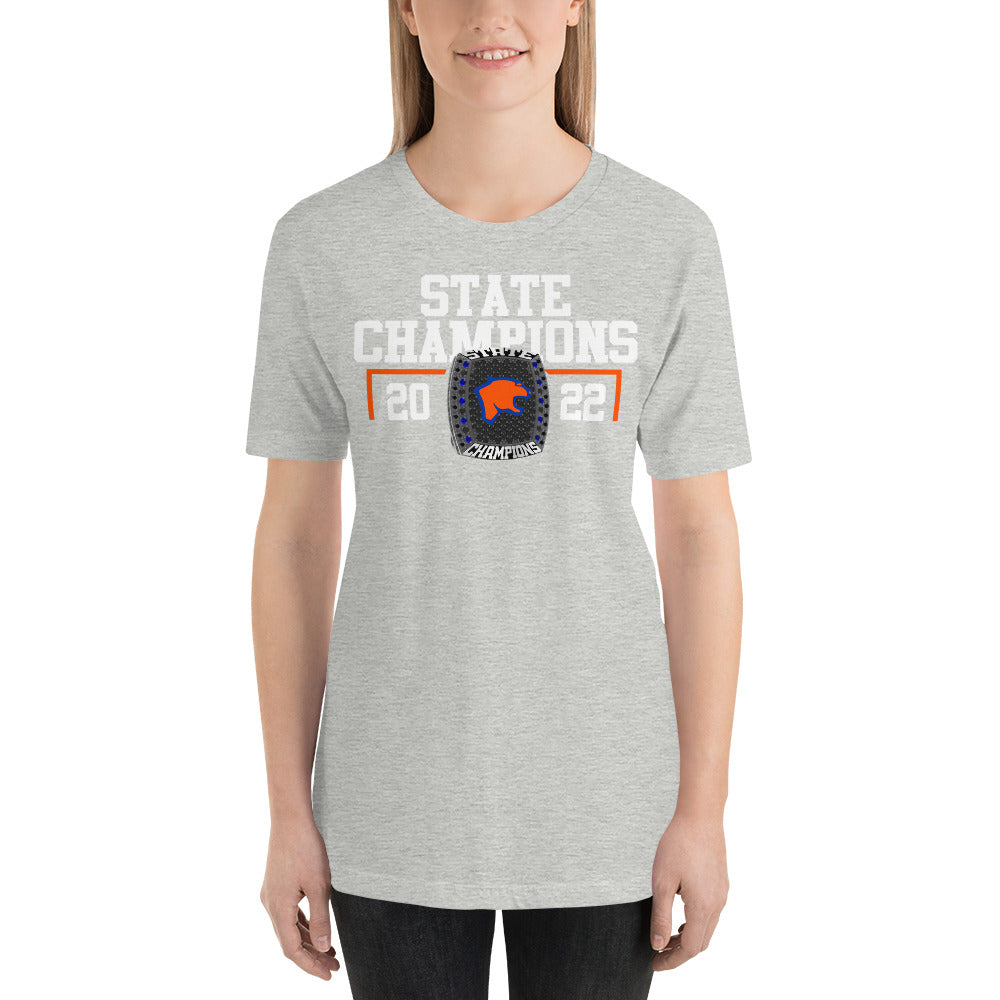 Covenant Christian Academy State Champion Short-sleeve unisex t-shirt