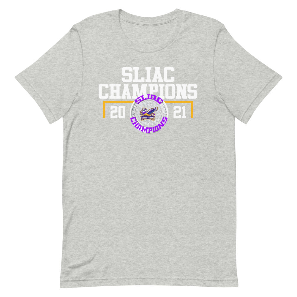 Fontbonne 2021 SLIAC Championship Ring Short-sleeve unisex t-shirt