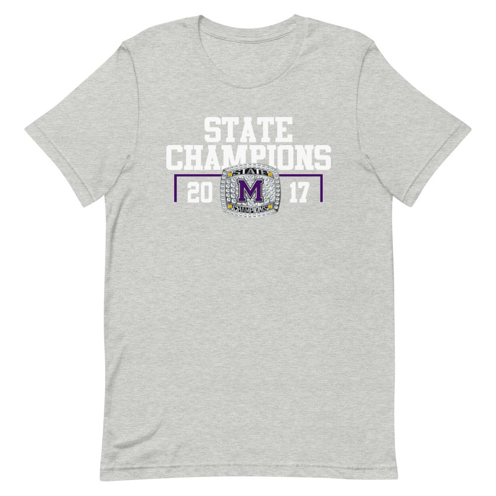 Maxwell Bears 2017 Championship Ring Short-sleeve unisex t-shirt