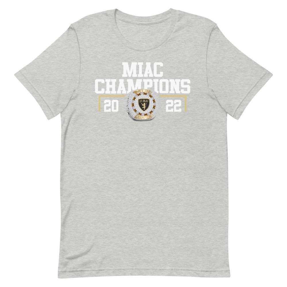 St Olaf College MIAC Champions Short-sleeve unisex t-shirt