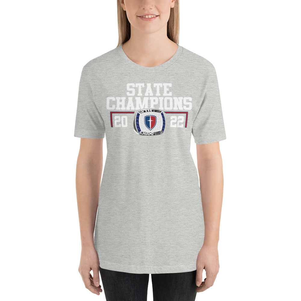 Cornerstone Christian State Champions Short-sleeve unisex t-shirt