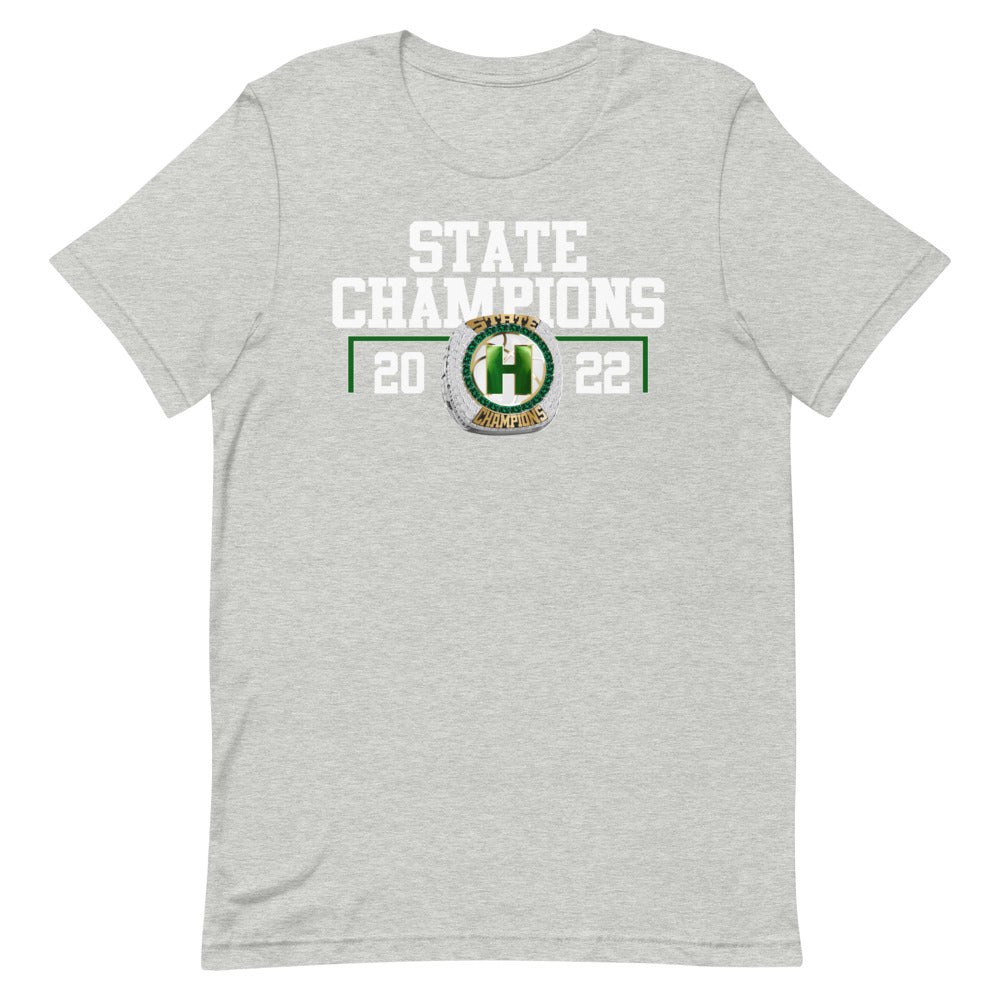 Holyoke Senior High School 2022 Championship Ring Short-sleeve unisex t-shirt
