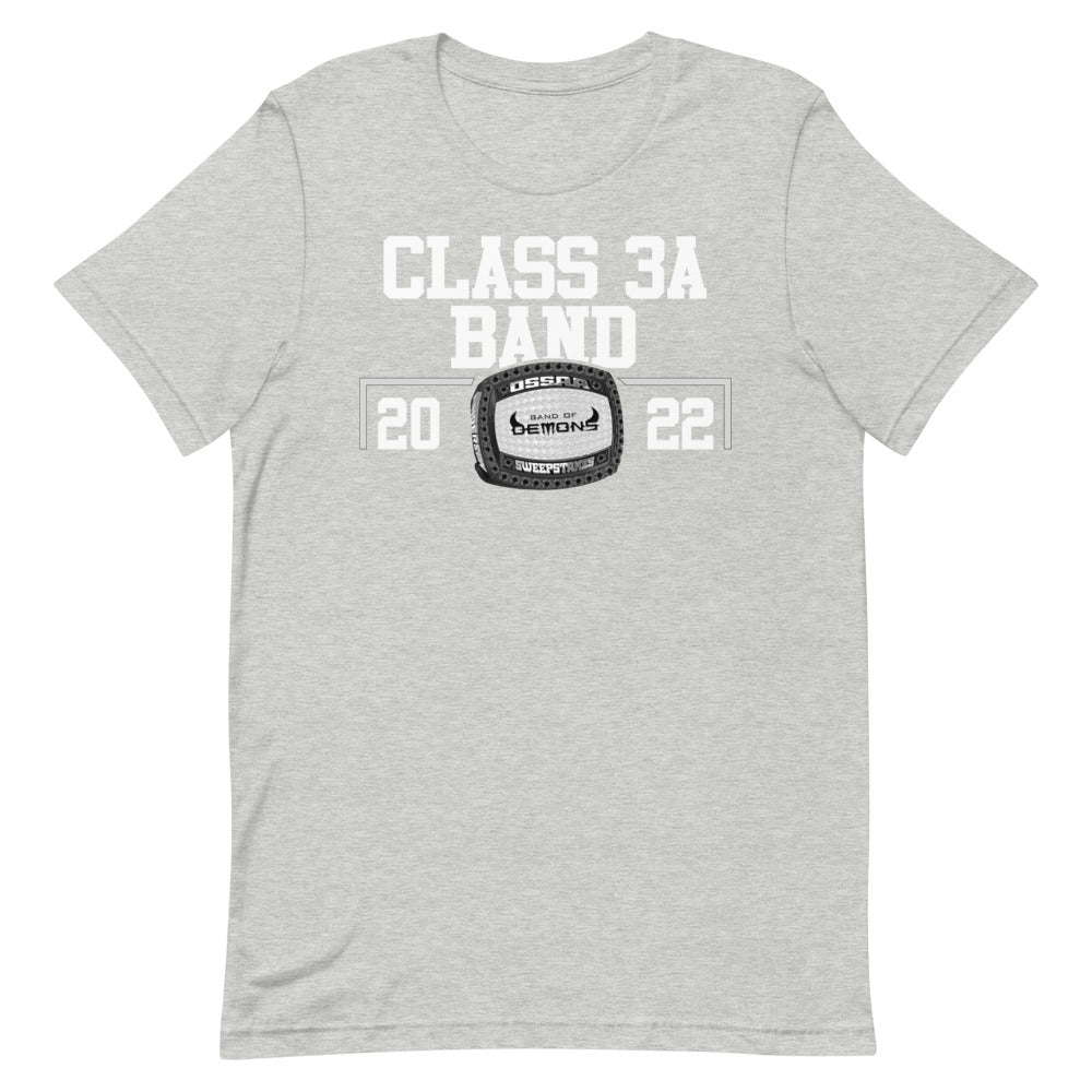 OSSAA Sweepstakes Class 3A Championship Ring Apparel Short-sleeve unisex t-shirt