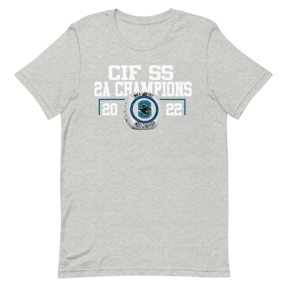 Santiago High School 2022 Championship Ring Short-sleeve unisex t-shirt