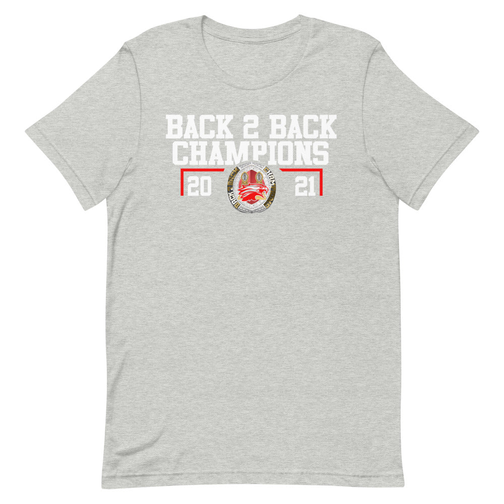 Smoking for Jesus Ministry Christian School B2B 2021 Championship Ring Short-sleeve unisex t-shirt
