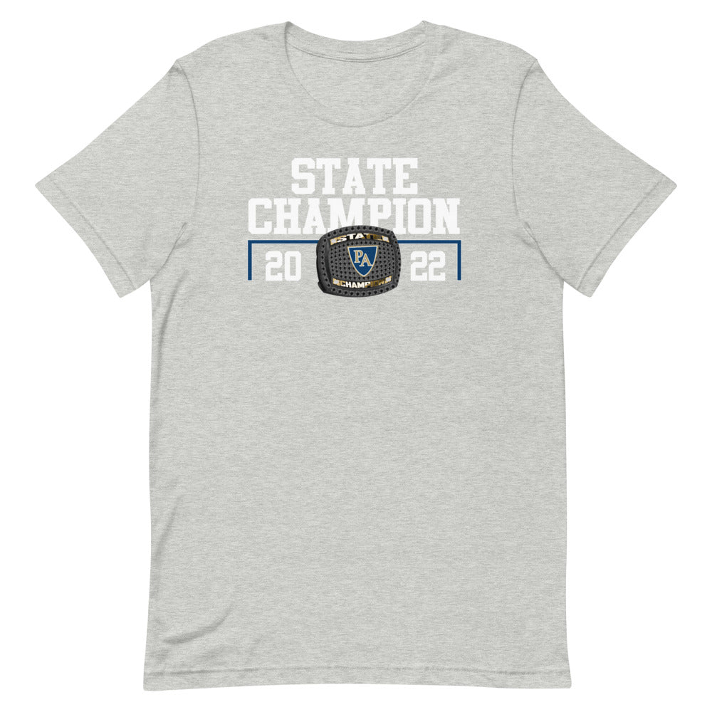 Pulaski Academy 2022 State Championship Ring Short-sleeve unisex t-shirt