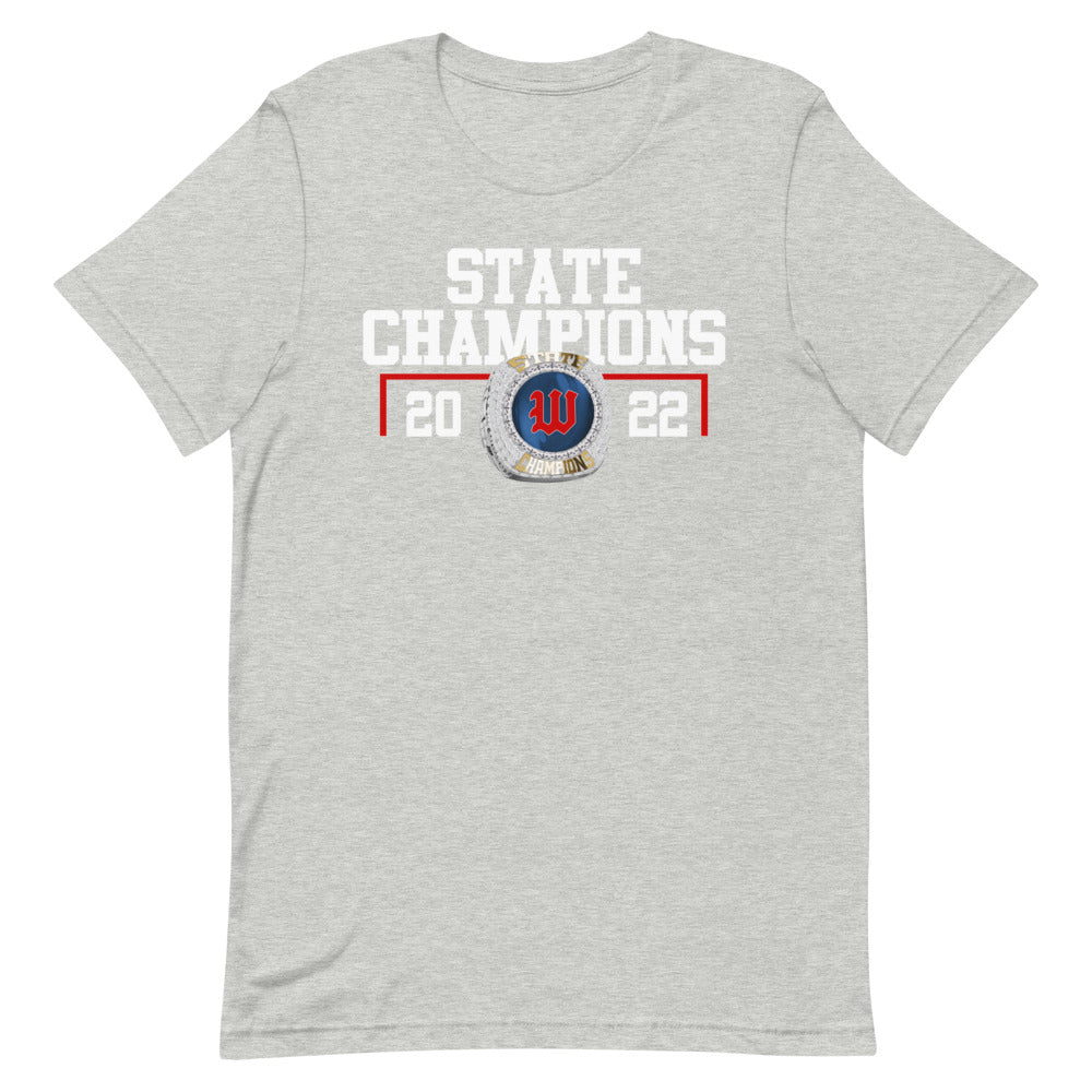 Westside Patriots 2022 State Championship Ring Unisex t-shirt