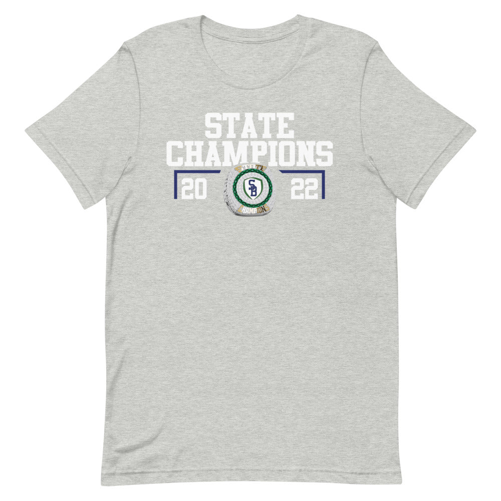 St. Bernards Academy 2022 State Championship Ring Unisex t-shirt