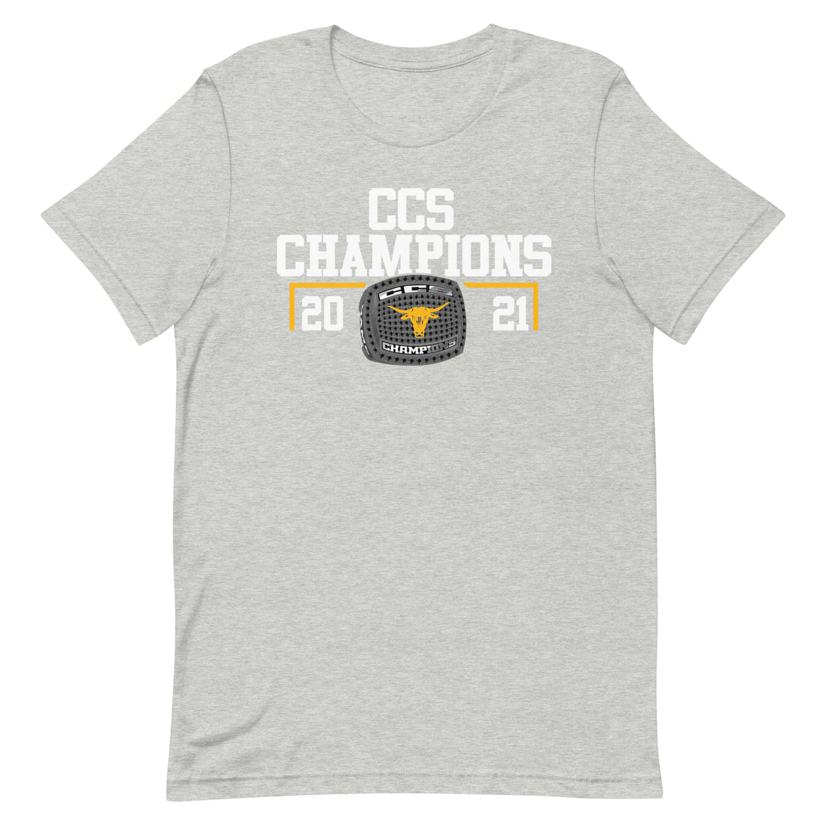 Leigh High School 2021 Baseball CCS Championship Ring Unisex t-shirt