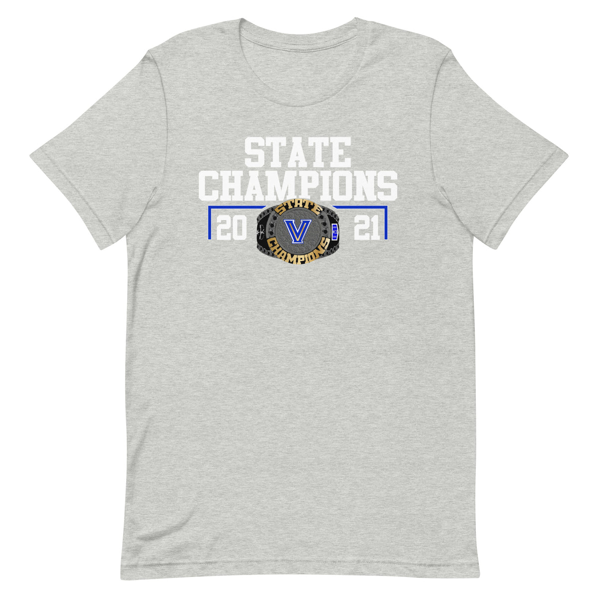Valley View High School Cheer 2021 State Championship Ring Unisex t-shirt