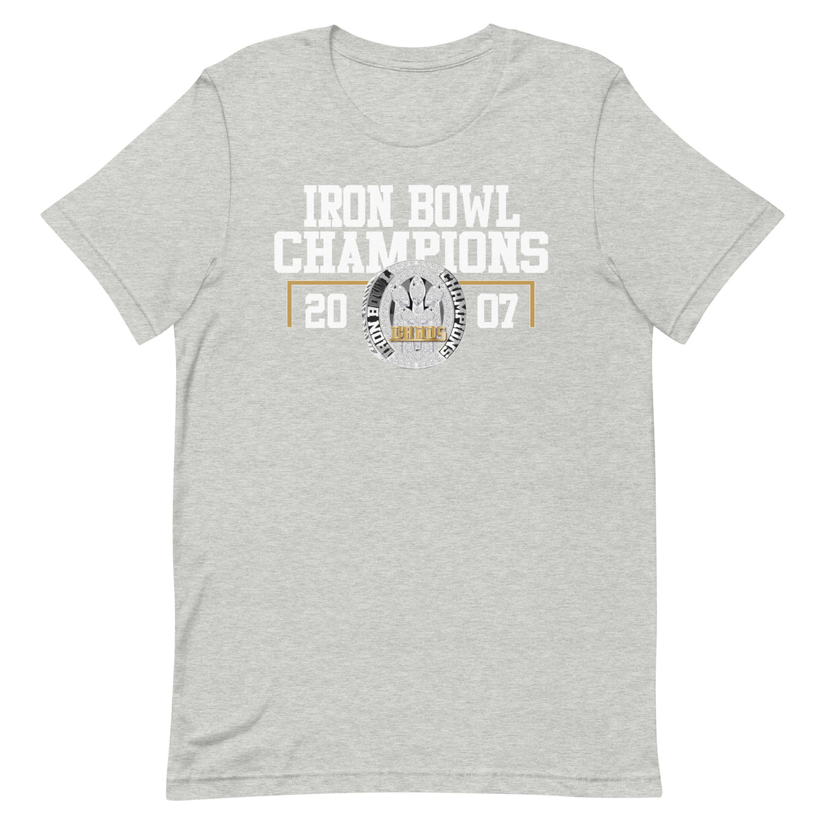 Iron Bowl 2007 Championship Ring Unisex t-shirt