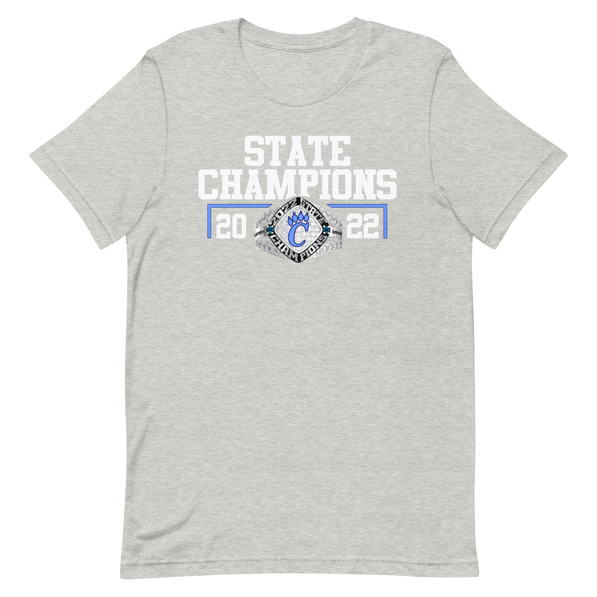 Chesapeake High School 2022 State Fashion Style Ring Unisex t-shirt