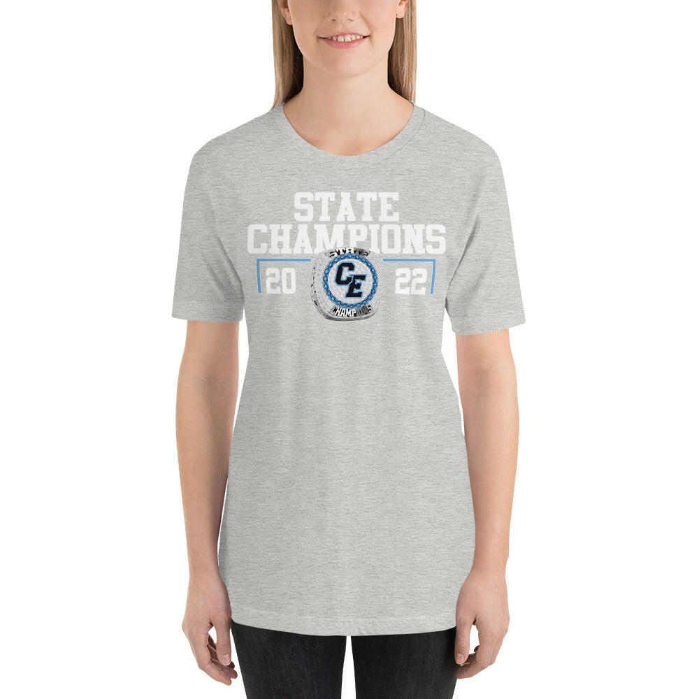 Cheyenne East High School State Champions Unisex t-shirt
