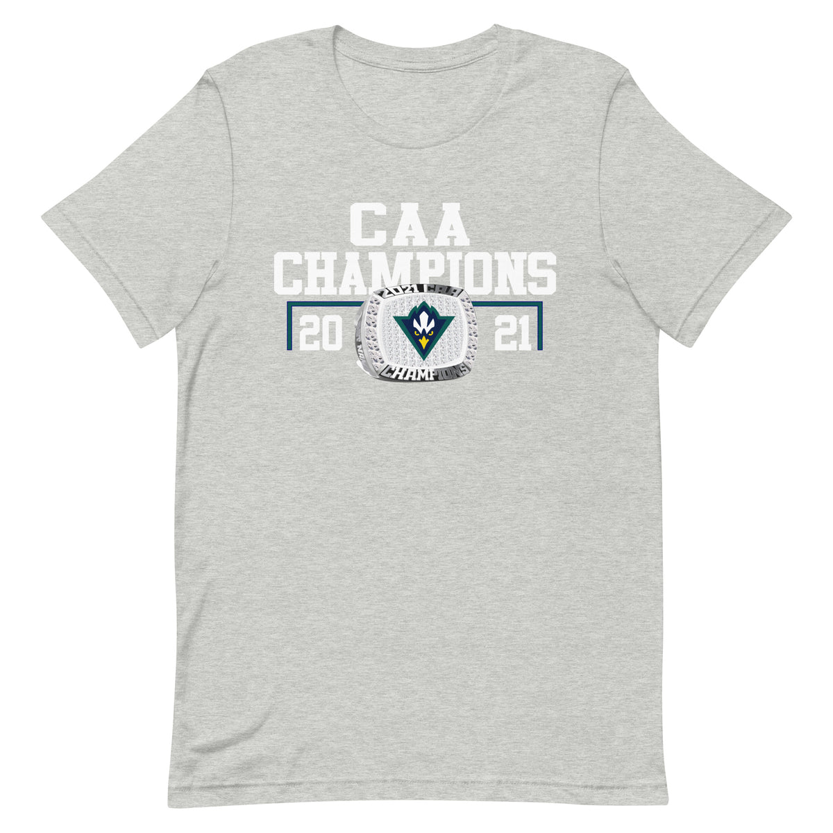 UNCW 2021 CAA Championship Ring  Unisex t-shirt