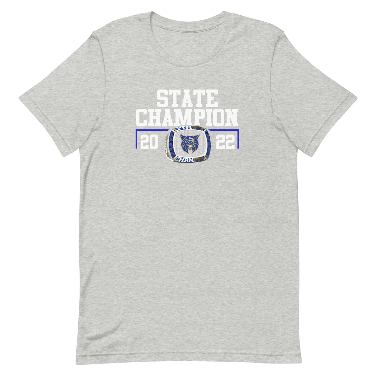 Benton Community High School Wrestling 2022 State Championship Ring Unisex t-shirt