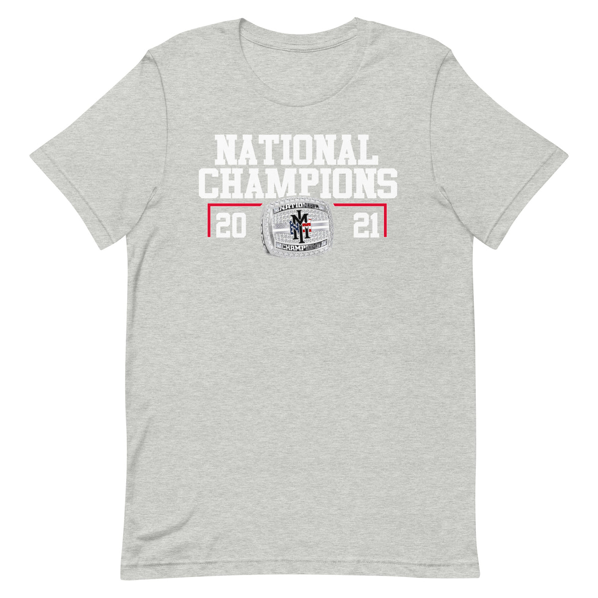 NMMI Football 2021 National Championship Ring Unisex t-shirt