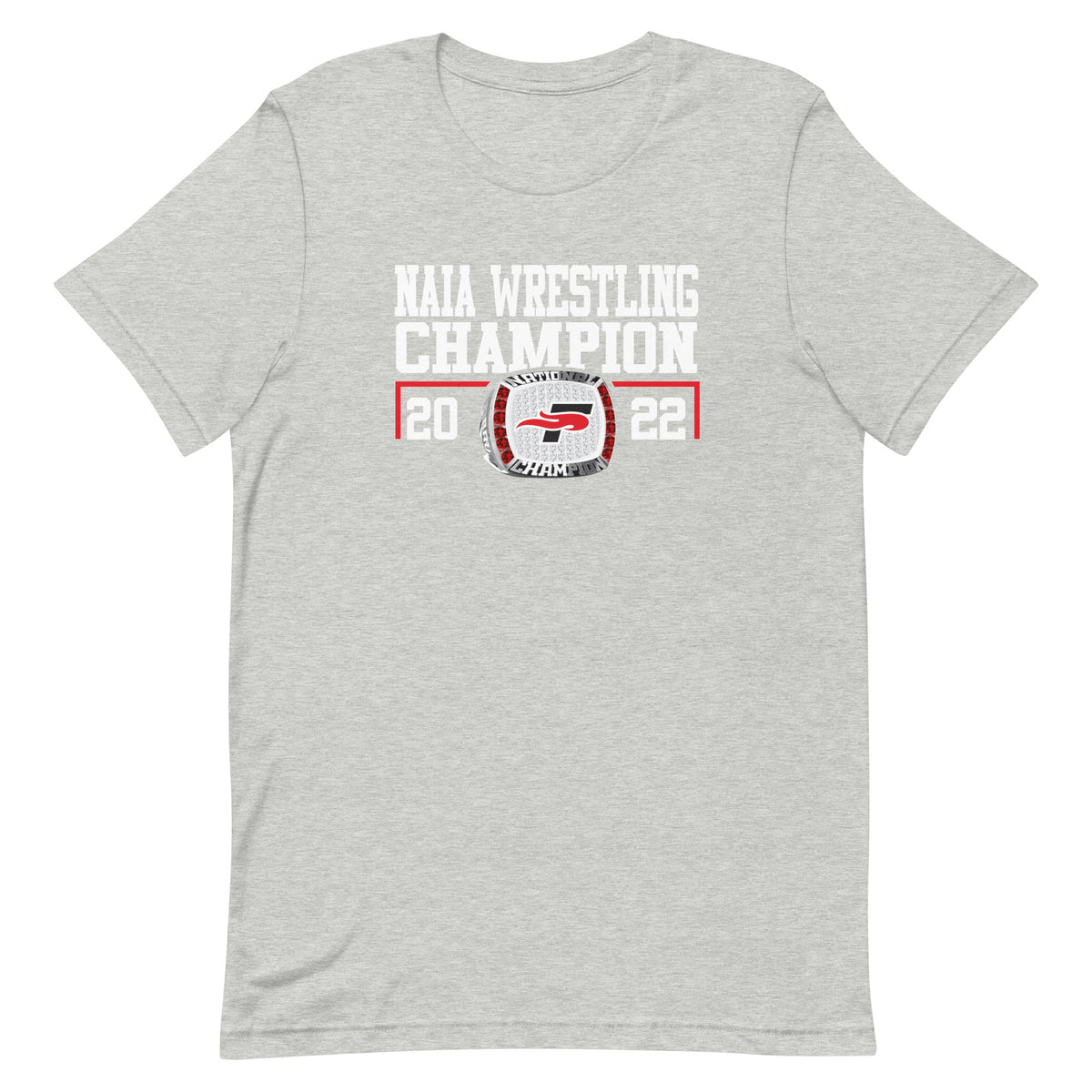 Southeastern University Wrestling 2022 NAIA Championship Ring Unisex t-shirt