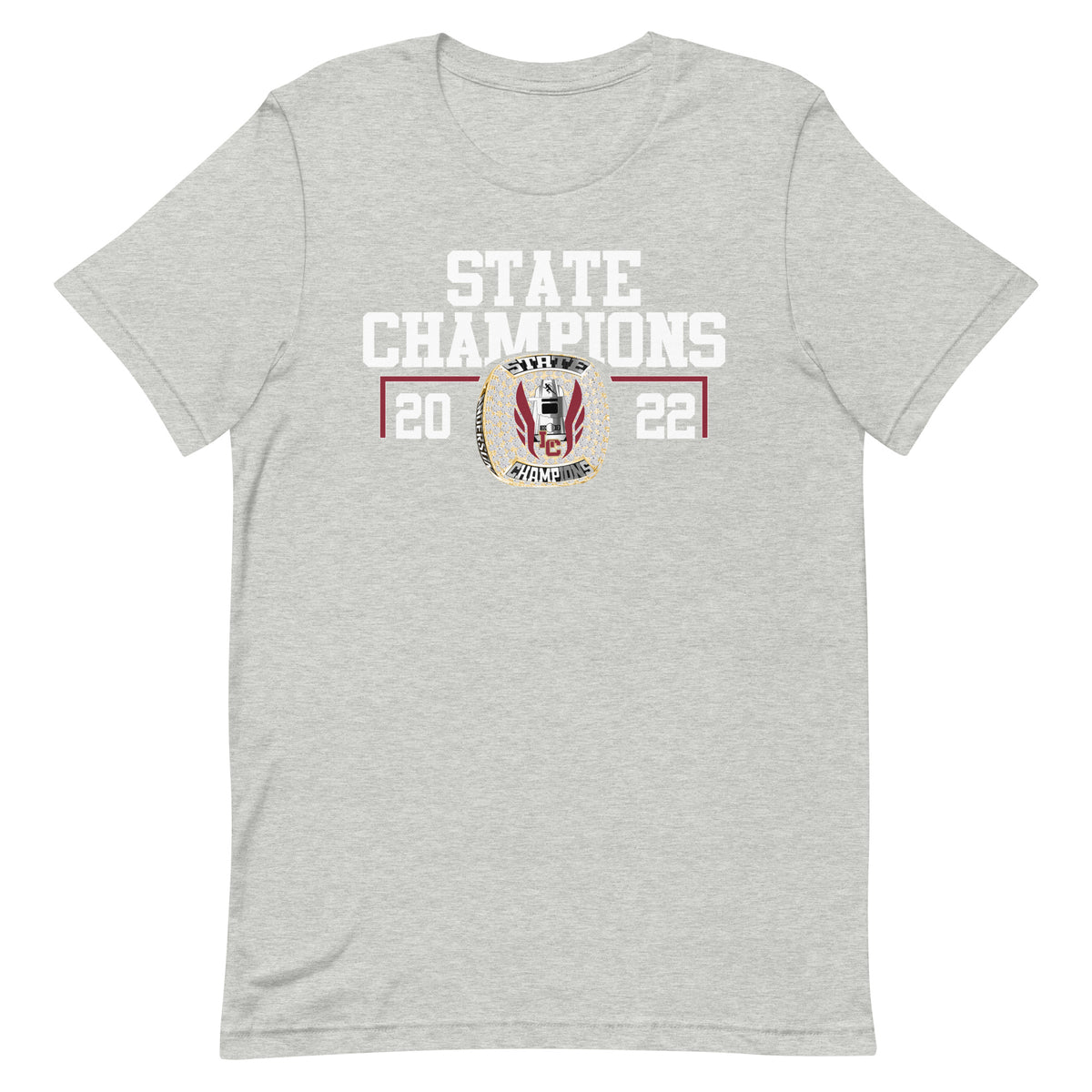 Lincoln Christian 2022 State Championship Ring Unisex t-shirt